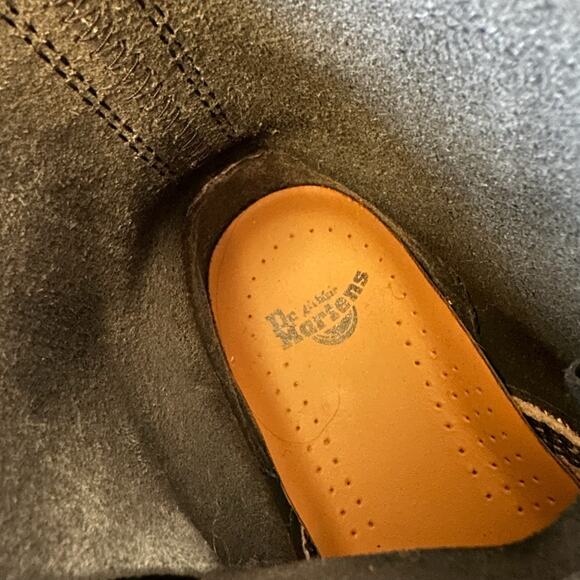 DR. MARTENS 1460 Boots Black Patent Leather Lace Up Booties Gothic - Picture 8 of 10